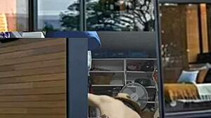 zea812's barefoot crossdressing retro homemade ass tease update