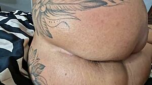 DanaXmuscles Deepthroats Neighbor Then Squirts on Big Clit Fuck