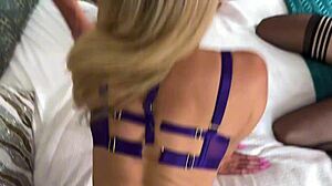 Foursome wife swap turns afternoon into creampie big cock frenzy