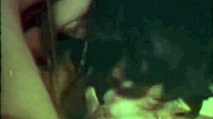 vintage interracial taboo with hairy black cock in antique london lantern scene