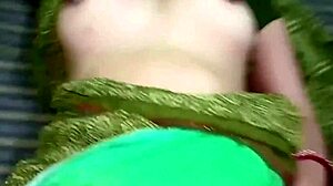 janvibhabhi's closeup blowjob, pussy licked, then hard fucked till she screams