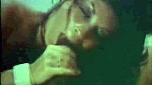 vintage interracial taboo with hairy black cock in antique london lantern scene