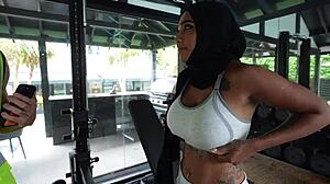 Gym Workers Gangbang Horny Arab Girl Into Submission