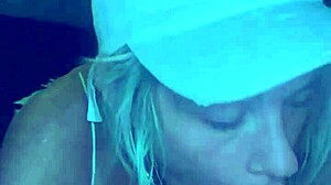 Young Whore Deepthroats Bareback Doggystyle Cum in Mouth Outdoor Street Fuck!