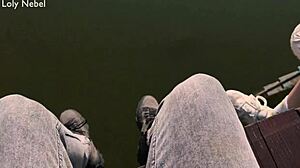 Met a sad cutie on the dock and fucked her sadness gone