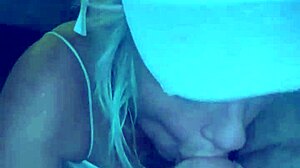 Young Whore Deepthroats Bareback Doggystyle Cum in Mouth Outdoor Street Fuck!