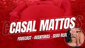 husband shows wife's hairy pussy on street beach and market