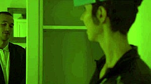 elegant thief selena strips classy with big natural tits and hairy pussy tease