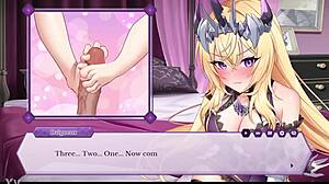 Arrogant princess Daigneux's footjob makes me cum so hard 😩👣💦