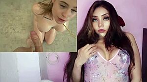 sweet big tit Latina teen doll craves horny masturbation creampie in POV orgasm bliss