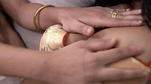 what happens when two asian teen babes strap on for lesbian tasting?