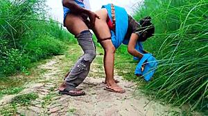 Girlfriend's Secret Jungle Doggy Encounter Unfolds