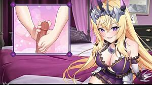 Arrogant princess Daigneux's footjob makes me cum so hard 😩👣💦