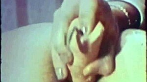 vintage interracial taboo with hairy black cock in antique london lantern scene