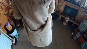 Cheating Wife Dances Seduces Husband's Friend While He's Away on Trip