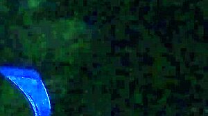 man that black-light secret model gets rough oral backstage