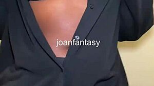 joanfantasy's steamy bathroom solo finger blast