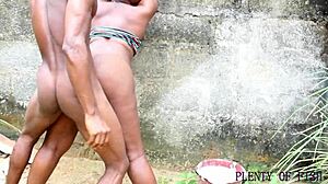 hotie like uhh we fucked outdoors so rough n wild creampie