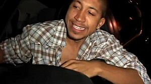 i get my ebony teen pussy banged close up by huge black cock outdoors