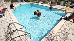 kinky orgy party everyone picks hole for anal creampie cumshots