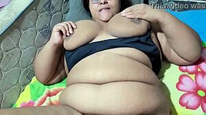 bbw brazilian teacher squirting wildly after face fuck and missionary cum on tits