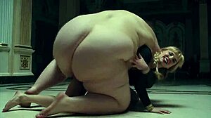 Ice queen bombs comedy then strokes huge cock