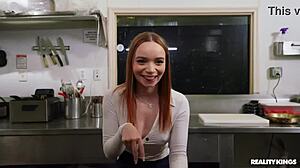 at the restaurant these amateurs deepthroat choke on dick swap cum after ffm face fucking titty fuck