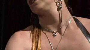 What if busty dom's whip and wax torment bound naked slave?