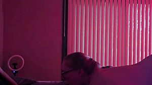 i forced neighbor's girlfriend to deepthroat my cock for silence