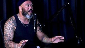 after vacation anxiety hit so she jumped on cam but freaked at his huge ass fetish and doll play - middy in sheer red