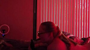 i forced neighbor's girlfriend to deepthroat my cock for silence