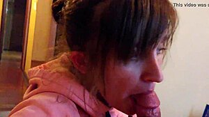 homemade redhead girlfriend deepthroats then takes my creampie orgasm