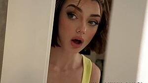 Shroom Caught Red-Handed By Father-in-Law With BBC Handjob