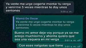 oye con la jefa de oscar doña mary me da mamadas calientes y le grabo el culo maduro mientras follo?