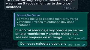 oye con la jefa de oscar doña mary me da mamadas calientes y le grabo el culo maduro mientras follo?