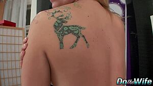 whoa blonde housewife ani black fox rides bbc creampie cuckold 😱🍑💦