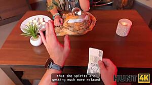 hey you ever see a hunter catch a sexy czech chick public outdoor then fuck her doggystyle in halloween stockings?