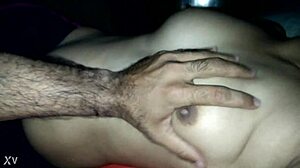 Indian Honeymoon Boobs Press Grope
