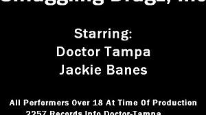 dr tampa smuggling inc jackie banes in latex police gear with pierced nipples