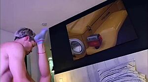 imagine this cute latina's small tits bouncing in our mmf pov cumshot threesome