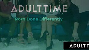 first-time swingers swap in interracial foursome