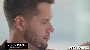 stunning vixen model catherine knight craves photographer's monster cock deep inside her