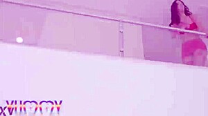 hot brazilian aylla mel takes three bbc's in double anal gape no pussy