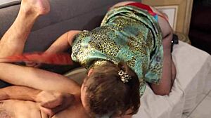 french satin stockings slut licks ass sucks cock