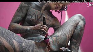 Wet Gape Thrills from Anal Stretching in Work Clothes Squirts