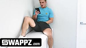 Lusty Stepsisters Angel Young & Samantha Reigns Fuck Stepbros on Couch