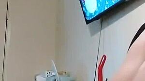 Wife On Knees Gives SLOPPY DEEPTHROAT BJ Gagging SPIT Sharing COCK Power!