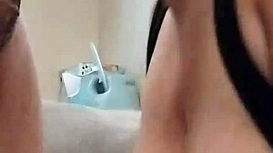 Wife On Knees Gives SLOPPY DEEPTHROAT BJ Gagging SPIT Sharing COCK Power!