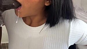 watch him devour that huge meat dildo balls deep