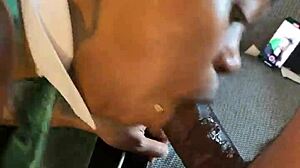 Sucking this ebony cock deep was the only game i craved for sloppy orgasm